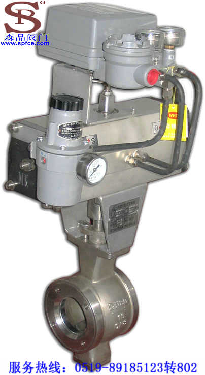 ZSHV-16C氣動(dòng)V型對(duì)夾調(diào)節(jié)球閥SPZSHV-16C氣動(dòng)調(diào)節(jié)閥