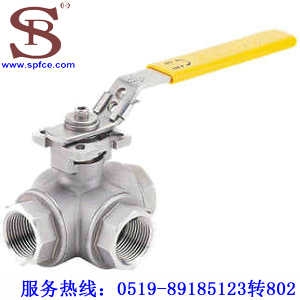 南通內(nèi)螺紋手動(dòng)帶平臺(tái)球閥 南通Q15F-16P三通內(nèi)螺紋手動(dòng)