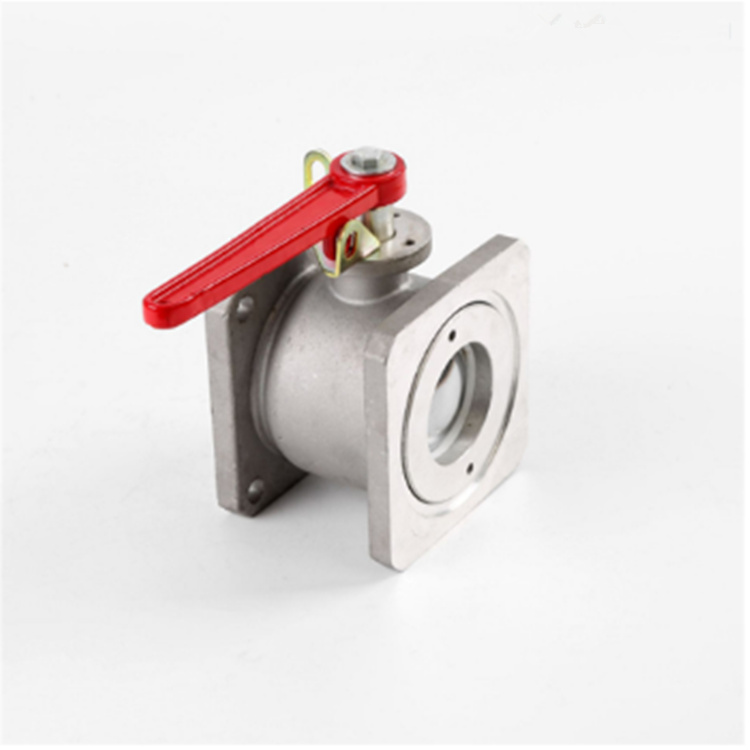 Q41F-6L 1PS DN40~100手動(dòng)圓法蘭一體式鋁合金球閥 汽油柴油煤油槽罐車(chē)球閥