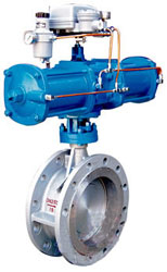 ZMAW氣動(dòng)薄膜調(diào)節(jié)蝶閥，ZSRW、ZSCW氣動(dòng)活塞調(diào)節(jié)蝶閥