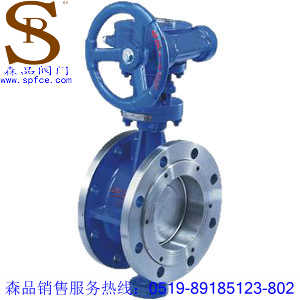 D343W-16P不銹鋼蝶閥、不銹鋼蝸輪蝶閥SPD343W、蝸輪法蘭蝶閥