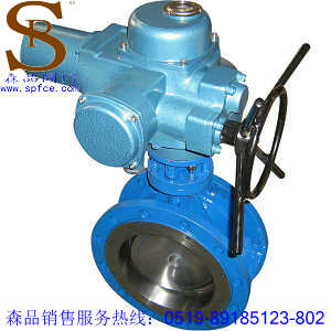 D943H-16C電動蝶閥、電動硬密封三偏心蝶閥SPD943H-16C